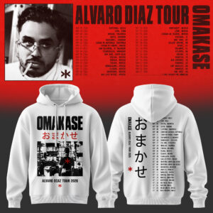 Alvaro Diaz Omakase 2026 Tour Merch Premium Hoodie Collection