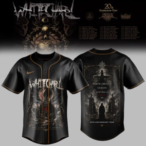 Whitechapel 20Th Anniversary Tour Premium Baseball Jersey Collection