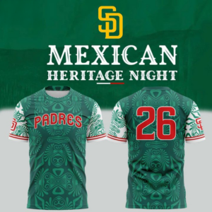 San Diego Padres Mexican Heritage Celebration Limited Fan Shirt