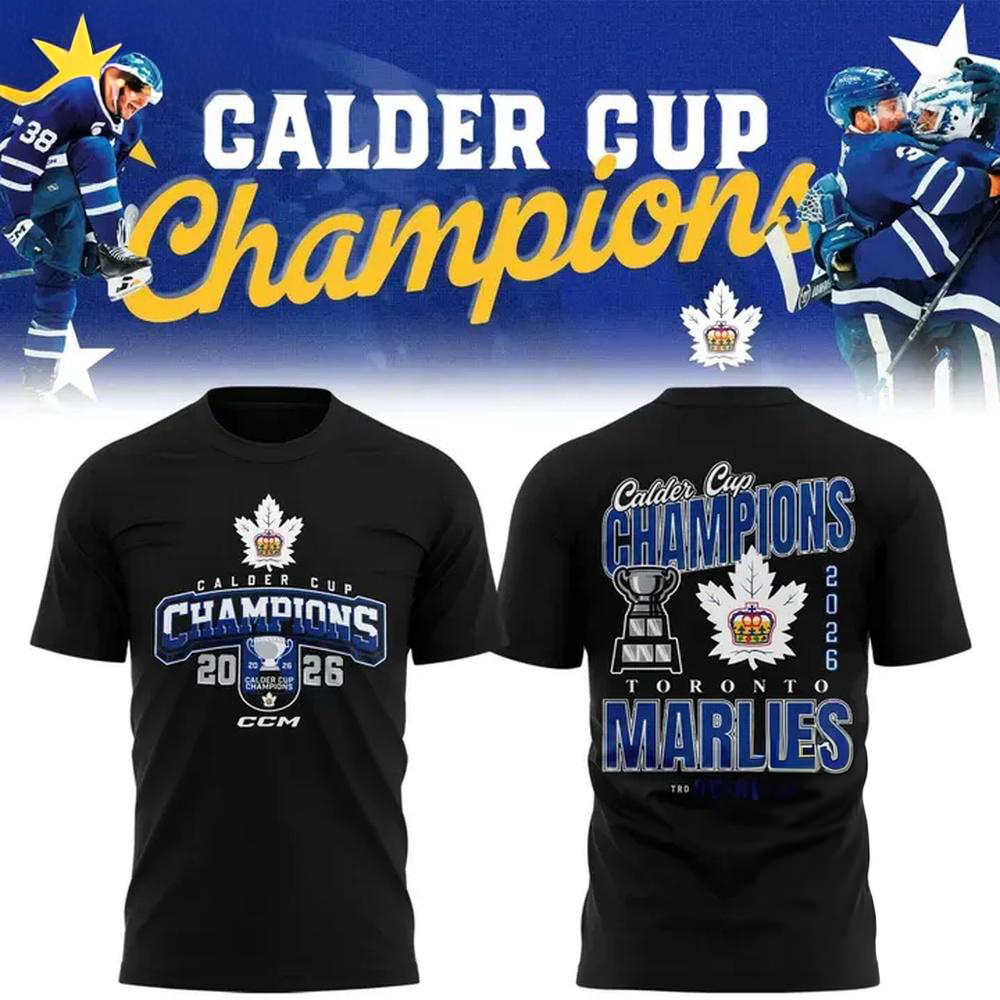 Toronto Marlies 2026 Ccm Calder Cup Champions Limited Edition T-Shirt