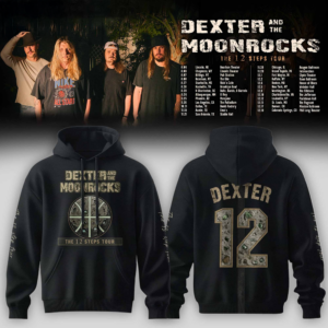 Dexter And The Moonrock 12 Step Tour 2026 Hoodie Fan Edition