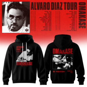 Alvaro Diaz Omakase 2026 Tour Merch Official Hoodie Collection