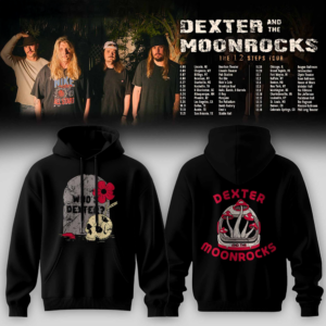 Dexter And The Moonrock 12 Step Tour 2026 Premium Hoodie Collection