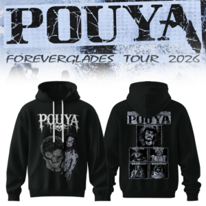 Pouya Foreverglades Tour 2026 Black Hoodie Fan Collection
