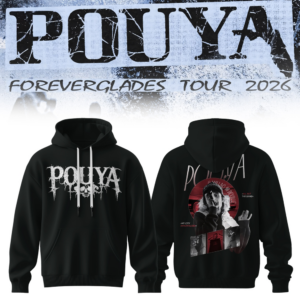 Pouya Foreverglades Tour 2026 Black Hoodie Premium Edition
