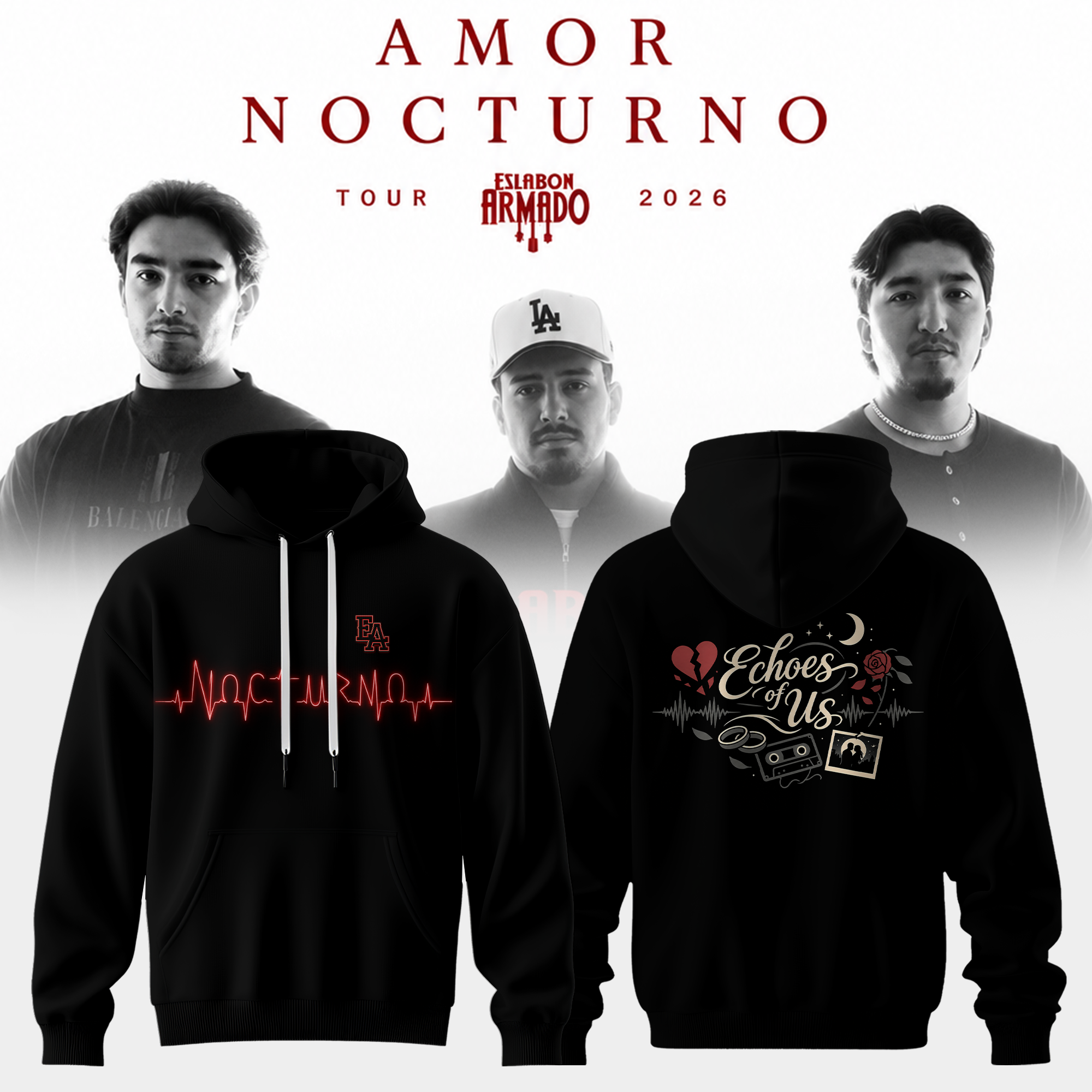 Nocturno Heartbeat 2026 Hoodie Premium Edition