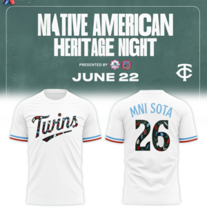 Minnesota Twins Native American Heritage Night 2026 Fan Shirt Collection