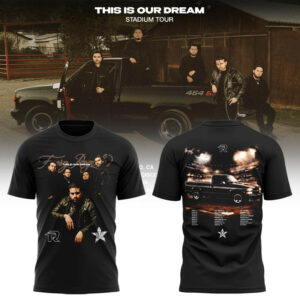 Fuerza Regida This Is Our Dream Tour 2026 Premium Corridos T-Shirt Edition