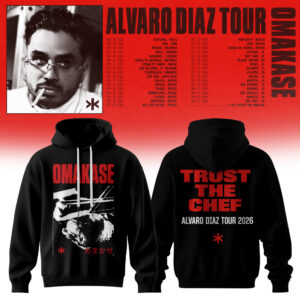 Alvaro Diaz Omakase 2026 Tour Merch Collector Hoodie Edition