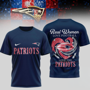 New England Patriots Nfl Real Women Love Football Limited Edition 3D Shirt