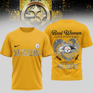 Pittsburgh ST-Shirtlers Nfl Real Women Love Football Limited Edition 3D Shirt