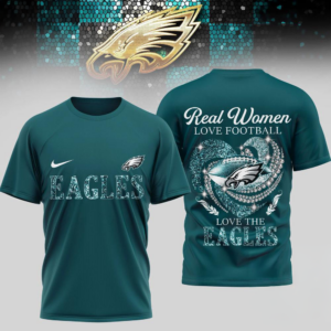 Philadelphia Eagles Nfl Real Women Love Football Limited Edition 3D Shirt
