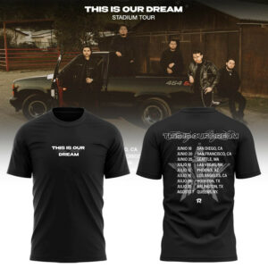 Fuerza Regida This Is Our Dream Tour 2026 Limited Concert T-Shirt Collection