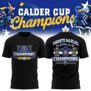 Toronto Marlies 2026 Ccm Calder Cup Champions T-Shirt