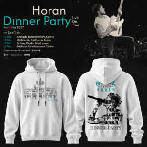 Niall Horan Dinner Party Live Australia Fan Apparel Collection
