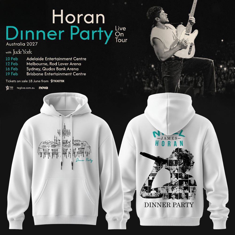 Niall Horan Dinner Party Live Australia Fan Apparel Collection