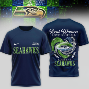 Seattle Seahawks Nfl Real Women Love Football Limited Edition 3D Shirt