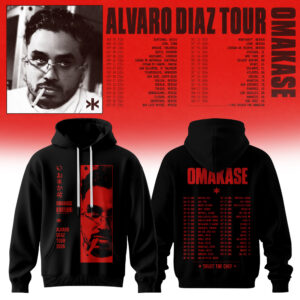 Alvaro Diaz Omakase 2026 Tour Merch Exclusive Hoodie Collection