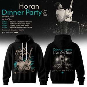 Niall Horan Dinner Party Live Australia Music Tour Merchandise
