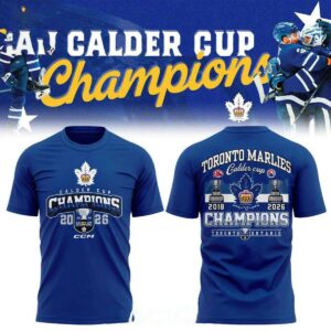 Toronto Marlies Calder Cup Champions 2026 CCM Legacy T-Shirt