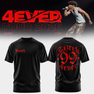 Jazeek 4Ever Tour 2026 Premium Fan T-Shirt Collection
