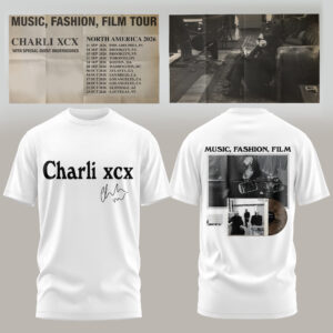 Music Fashion Film Tour 2026 Official Tour T Shirt Edition