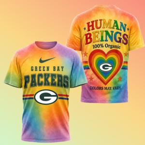 Green Bay Packers Nfl Pride Human Being Color May Vary 3D T-Shirt