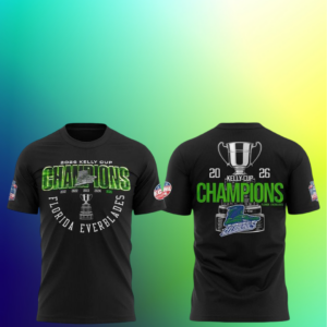 Florida Everblades 2026 Kelly Cup Champions T-Shirt
