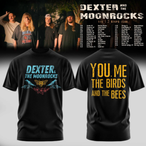 Dexter And The Moonrock 12 Step Tour 2026 Official Tour T-Shirt