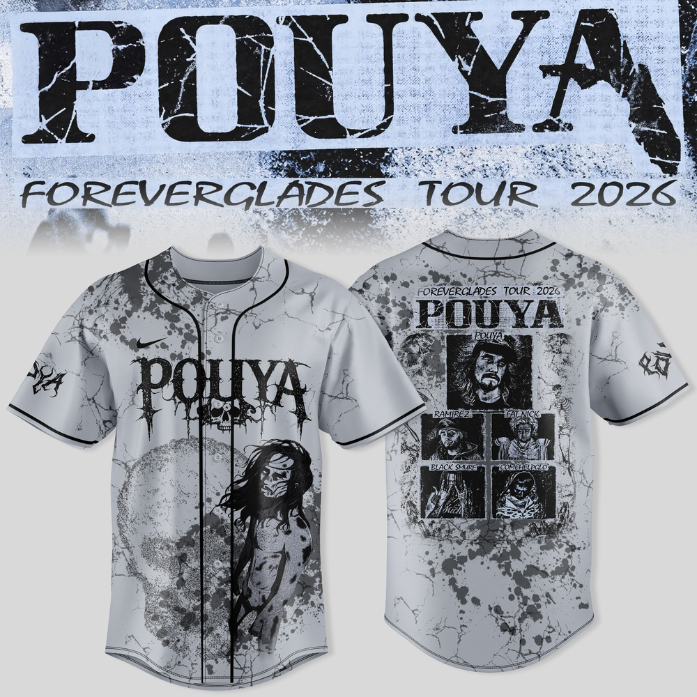 Pouya Foreverglades Tour 2026 Official Tour Jersey Edition
