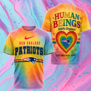 New England Patriots Nfl Pride Human Being Color May Vary 3D T-Shirt