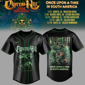 Cypress Hill Once Upon A Time Collector Fan Jersey Edition