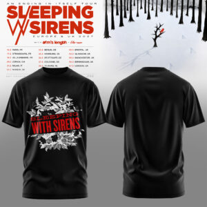 Sleeping With Sirens An Ending In Itself Vintage Tour T-Shirt Collection