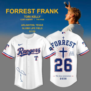 Mlb X Forrest Frank The Jesus Generation Tour Premium Fan Jersey Edition