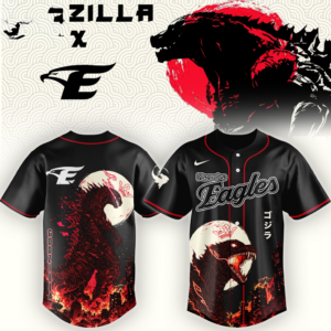 Hanwha Eagles Godzilla Minus Zero Limited Jersey Edition