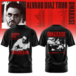 Alvaro Diaz Omakase 2026 Tour Merch Collector T-Shirt Collection
