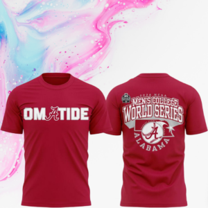 Alabama Crimson Tide Baseball College World Series 2026 Omatide T-Shirt