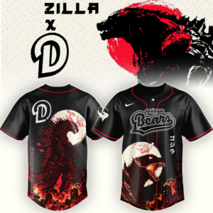 Doosan Bears Godzilla Minus Zero Baseball Jersey Collection