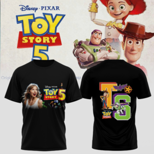 Taylor Swift Toy Story 5 Color Block T-Shirt Collection