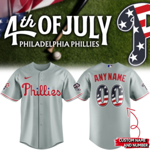Philadelphia Phillies Usa 250 Fourth Of July Stadium Jersey Collection