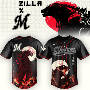 Chiba Lotte Marines Godzilla Minus Zero Jersey Collector Edition