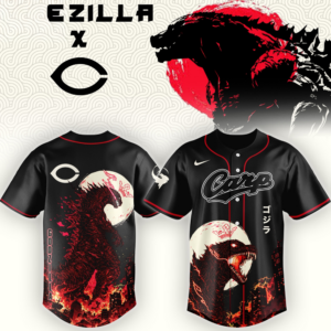 Hiroshima Toyo Carp Godzilla Minus Zero Baseball Jersey Collection