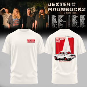 Dexter And The Moonrock 12 Step Tour 2026 Music Fan T-Shirt