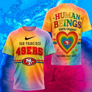 San Francisco 49Ers Nfl Pride Human Being Color May Vary 3D T-Shirt