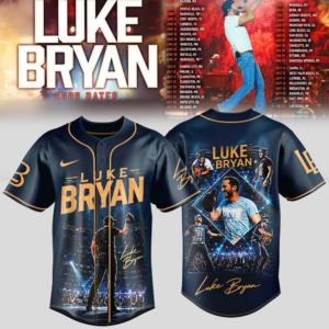 Luke Bryan Country Night Tour 2026 Limited Baseball Jersey Collection