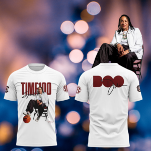 South Carolina Gamecocks Dawn Staley Time100 Sports Icon 2026 T-Shirt