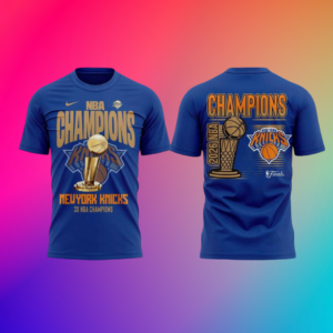 New York Knicks 3X Champions Nba 2026 T-Shirt