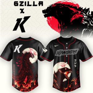 Kiwoom Heroes Godzilla Minus Zero Baseball Jersey Collection