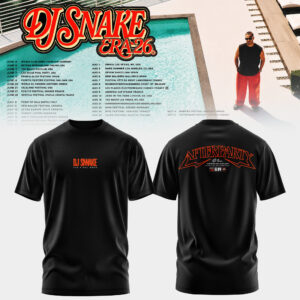 Dj Snake Tour Era 2026 Premium Fan T-Shirt Collection