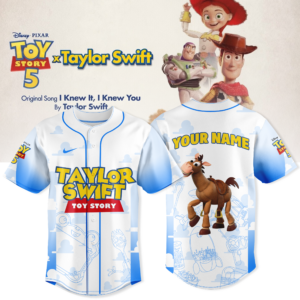 Taylor Swift X Bullseye Toy Story 5 Personalized Jersey Fan Edition